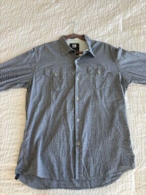 Quicksilver Long Sleeve Button Down Shirt